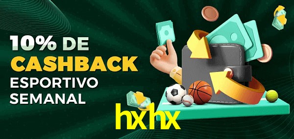 10% de bônus de cashback na hxhx